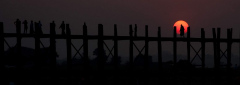 Horst Dietrich - Myanmar - Amarapura-U-Bein-Bruecke